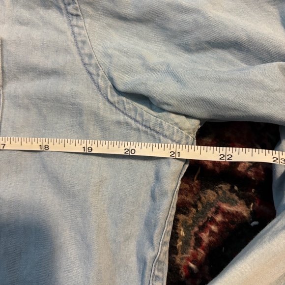 Taylor Stitch Jack Shirt Sun Washed Denim 42 Large - Picture 3 of 5